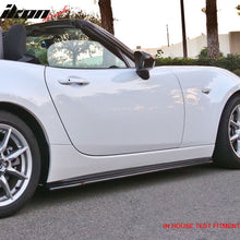 Load image into Gallery viewer, 2016-2020 Mazda MX5 Miata CS Style Side Skirts Carbon Fiber
