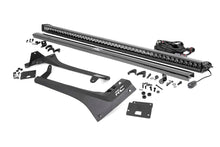 Load image into Gallery viewer, LED Light Kit | Windshield Mount | 50" BLK Single Row | Jeep Gladiator JT/Wrangler JL (18-26)