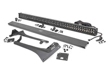Load image into Gallery viewer, LED Light Kit | Windshield | 50" BLK Dual Row | Amber DRL | Jeep Gladiator JT/Wrangler JL (18-26)