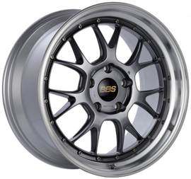 BBS LM-R 19x10.5 5x114.3 ET15 82mm PFS Ring/Clip Required - Diamond Silver Wheel