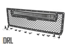 Load image into Gallery viewer, Mesh Grille | 30" Dual Row LED | Black | Amber DRL | GMC Sierra 1500 (14-15)
