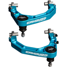 Load image into Gallery viewer, Camburg Toyota Tundra '22-'25 KINETIK Series X-Joint XL Upper Control Arm Kit (KING BLUE)