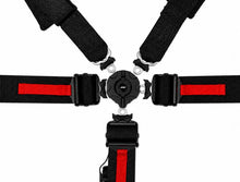 Load image into Gallery viewer, PRP 5 Point Cam-Lock Harness with 2in Shoulders and 3in Lap Belts SFI16.1- Black