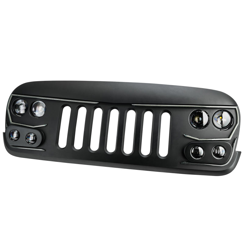 Oracle VECTOR Series Full LED Grille - Jeep Wrangler JK - NA NO RETURNS