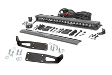 Load image into Gallery viewer, LED Light Kit | Bumper Mount | 20" Black Single Row | White DRL | Ram 2500 (03-18)/3500 (03-18) 