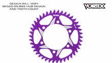 Load image into Gallery viewer, Vortex Racing 41 Tooth 520 Rear Sprocket - Purple