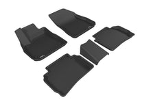 Load image into Gallery viewer, 3D MAXpider 2016-2020 Chevrolet Malibu Kagu 1st &amp; 2nd Row Floormats - Black