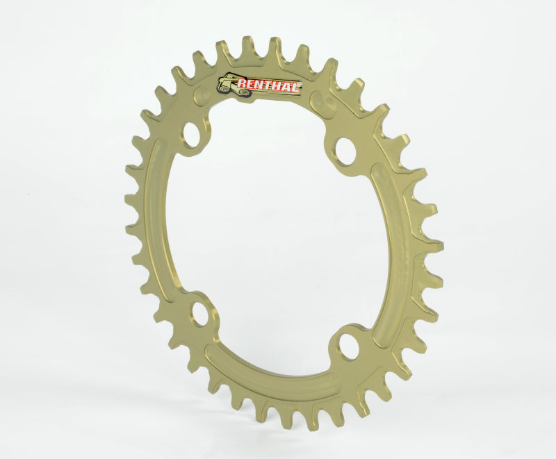 Renthal 1XR Chainring 96 mm. BCD 36T - Hard Andoized Aluminum Gold