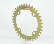 Load image into Gallery viewer, Renthal 1XR Chainring 96 mm. BCD 36T - Hard Andoized Aluminum Gold