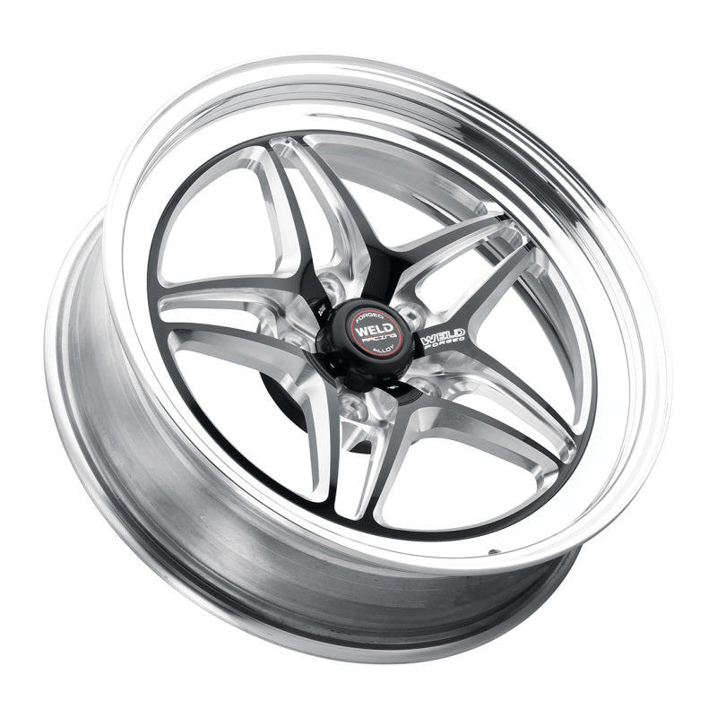 Weld S81 17x10 / 5x5 BP / 7.2in. BS (43mm Offset) Black Wheel (High Pad)
