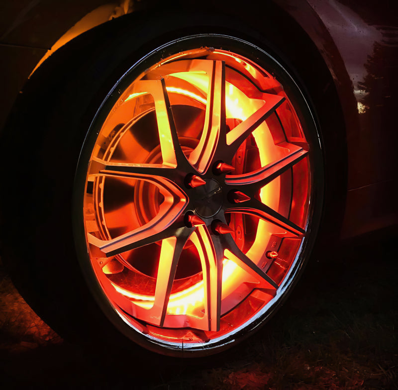 Oracle LED Illuminated Wheel Rings - ColorSHIFT No Remote - ColorSHIFT No Remote NO RETURNS
