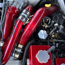 Load image into Gallery viewer, Wehrli 15-24 Ford 6.7L Power Stroke 3in Hot Side Intercooler Pipe - Bronze Chrome