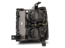 Load image into Gallery viewer, Raxiom 14-15 Chevrolet Silverado 1500 OE Style Headlights/ Chrome Trim- Black - Clear Lens