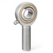 Load image into Gallery viewer, QA1 V Series 3-Pc Rod End - Male/Left Hand - 5mm Bore x M5x.08 w/Zerk - Carbon Steel