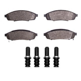 DFC 88-01 Buick Regal Front 5000 Advanced Semi Metallic Brake Pads and Hardware Kit