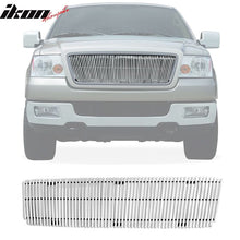 Load image into Gallery viewer, 2004-2008 Ford F150 Vertical Overlay Style Polished Silver Front Grile