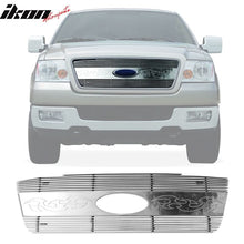 Load image into Gallery viewer, 2004-2008 Ford F-150 Blade HoneyComb Style Polished Silver Front Grile