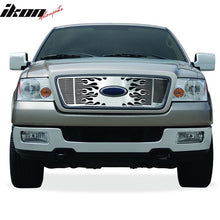 Load image into Gallery viewer, 2004-2005 Ford F-150 HoneyComb Style Polished Silver Front Grile