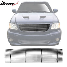Load image into Gallery viewer, 1997-1998 Ford F-150 Horizontal Cutout Style Silver Front Grile Insert