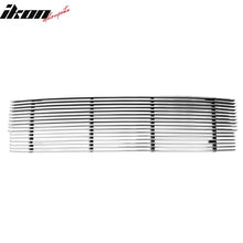 Load image into Gallery viewer, 1997-1998 Ford F-150 Horizontal Cutout Style Silver Front Grile Insert