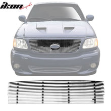 Load image into Gallery viewer, 1997-1998 Ford F150 Vertical Overlay Style Polished Silver Front Grile