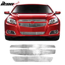 Load image into Gallery viewer, 2013 Chevrolet Malibu Billet Style Chrome Front Grille Stainless Steel