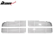 Load image into Gallery viewer, 2006-2010 Dodge Charger Chrome Front Bumper Grille Stainless Steel 4PC