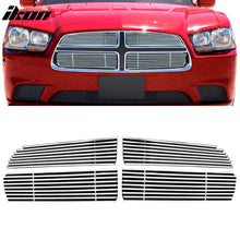 Load image into Gallery viewer, 2011-2013 Dodge Charger Base Model Chrome Front Grille Stainless Steel