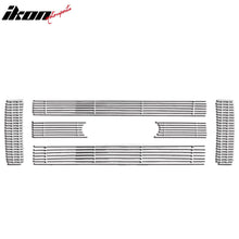 Load image into Gallery viewer, 2009-2010 Ford F-150 King Ranch Billet Upper Grille Inserts Chrome 6PC