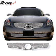 Load image into Gallery viewer, 2007-2009 Nissan Altima Sedan Billet Chrome Grille Stainless Steel 1PC