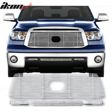 Load image into Gallery viewer, 2010-2013 Toyota Tundra Billet Chrome Front Grille Stainless Steel 4PC