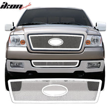 Load image into Gallery viewer, 2004-2008 Ford F-150 XL XLT Lariat Mesh Chrome Grille Stainless Steel