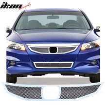Load image into Gallery viewer, 2011-2012 Honda Accord Coupe Mesh Chrome Front Grille Stainless Steel