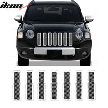 Load image into Gallery viewer, 2007-2010 Jeep Compass&amp; Patriot Mesh Style Bumper Upper Grille Inserts