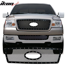 Load image into Gallery viewer, 2004-2008 Ford F-150 Mesh Style Chrome Front Grille Stainless Steel
