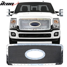 Load image into Gallery viewer, 2011-2013 Ford F-250 Super Duty Mesh Chrome Grille Stainless Steel