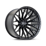 Vossen HFX-6 18x9 - 6x139.7 - ET0 - Super Deep Face - 106.1 - Satin Black Wheel