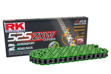 Load image into Gallery viewer, RK Chain MM525ZXW-150L XW-Ring - Green