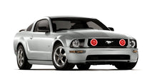 Load image into Gallery viewer, Oracle 05-09 Ford Mustang GT LED Fog Light Halo Kit - Red