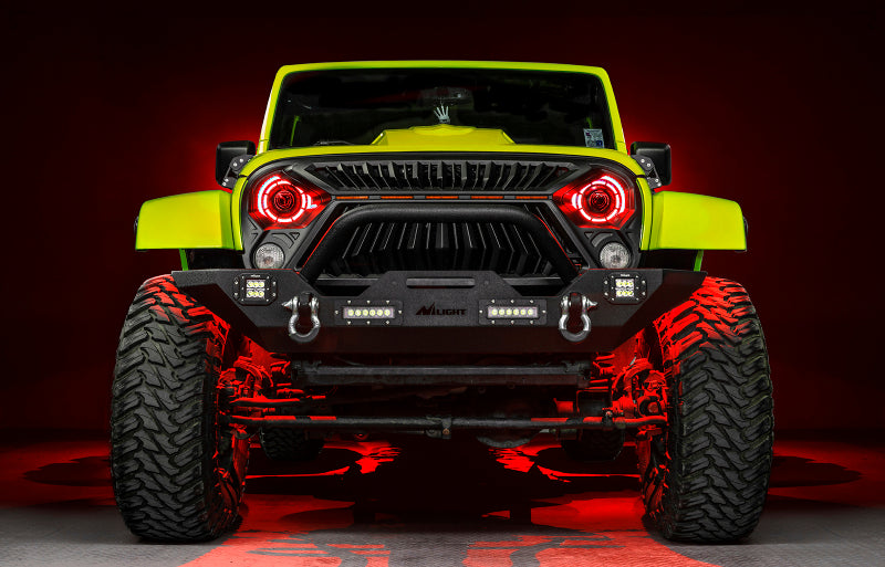 ORACLE Lighting 07-18 Jeep Wrangler JK Oculus 7in. ColorSHIFT Bi-LED Projector Headlights NO RETURNS