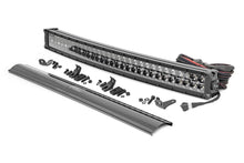 Load image into Gallery viewer, 30 Inch Black Series LED Light Bar | Curved | Dual Row | Cool White DRL