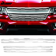 Load image into Gallery viewer, 2015-2020 Chevy Colorado Chrome Front Bumper Upper Insert Grille ABS