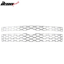 Load image into Gallery viewer, 2014-2015 Chevy Silverado Chrome Front Bumper Upper Insert Grille ABS