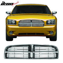 Load image into Gallery viewer, 2006-2010 Dodge Charger SE Chrome Front Bumper Upper Insert Grille ABS