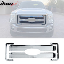 Load image into Gallery viewer, 2011-2016 Ford F-250 OE Style Chrome Front Bumper Insert Grille ABS
