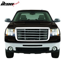 Load image into Gallery viewer, 2007-2010 GMC Sierra 2500 HD Chrome Front Bumper Insert Grille ABS