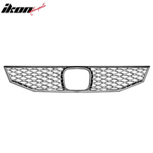 Load image into Gallery viewer, 2008-2010 Honda Accord Chrome Front Bumper Upper Insert Grille ABS
