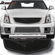 Load image into Gallery viewer, 2008-2013 Cadillac CTS 4Dr CTV Style Front Bumper Upper Mesh Grill ABS
