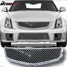 Load image into Gallery viewer, 2008-2013 Cadillac CTS 4Dr Performance Style Upper Grille Chrome ABS
