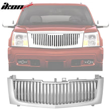 Load image into Gallery viewer, 2002-2006 Cadillac Escalade Vertical Style Bumper Grille Chrome ABS